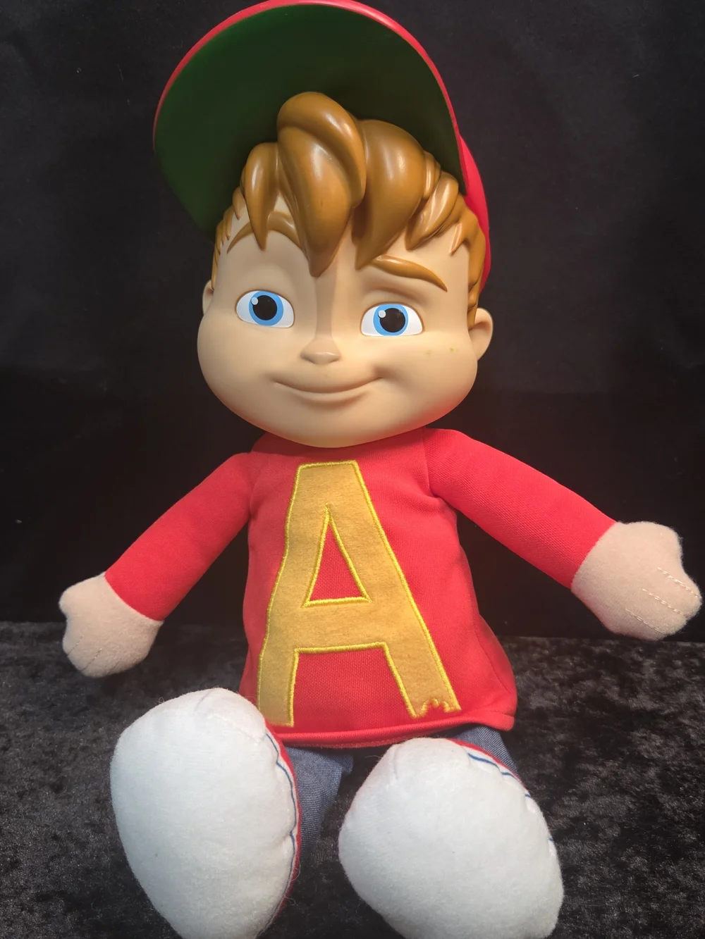 RARE 2016 Alvin And The Chipmunks Talking Plush Doll Toy Tested Works